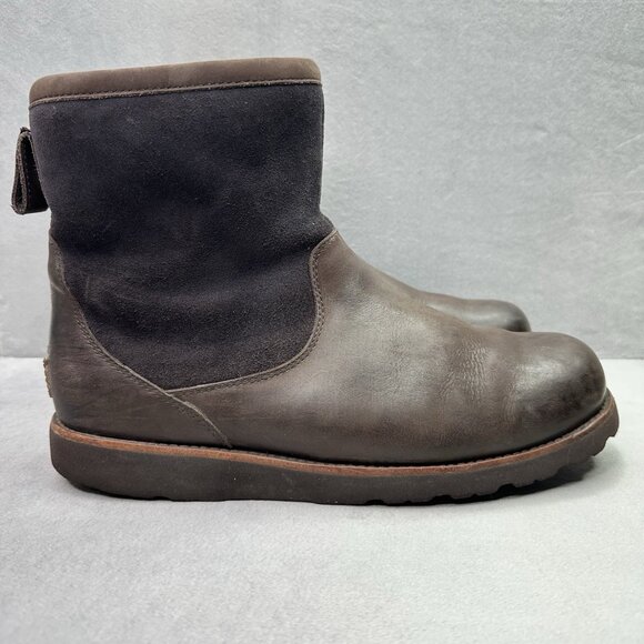 UGG | Shoes | Ugg Hendren Tl Mens Size 2 Winter Boots Brown  display picture 2